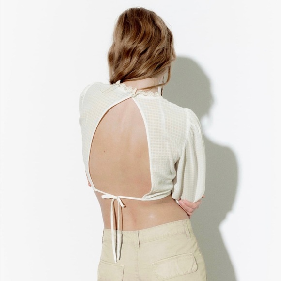 Zara Embroidered Top - Picture 3 of 4